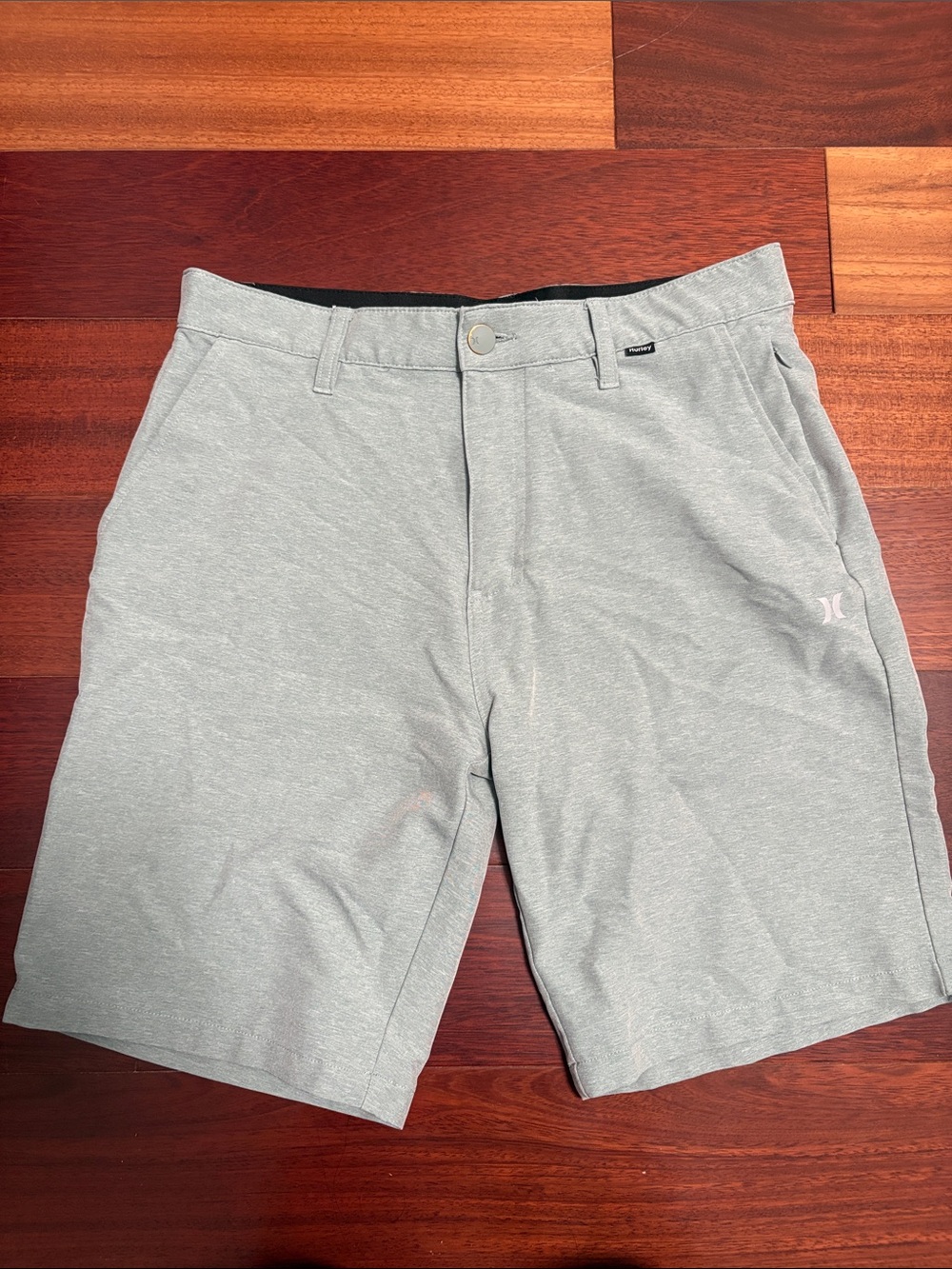 Hurley Light Gray Men's Hybrid Shorts